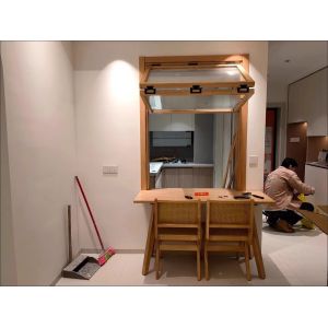 Wine Country Folding Window Assembly Offering Uninterrupted Views of Terroir