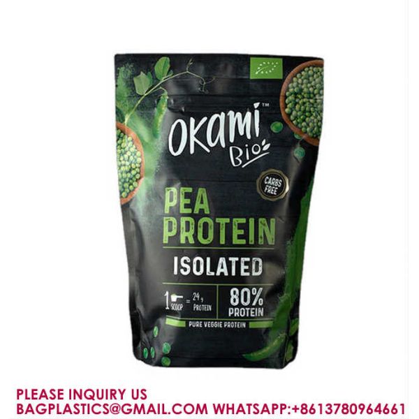 Packaging Sweets Tea Biscuits Aluminium Foil Bags Self-Standing Zipper Packaging Bags