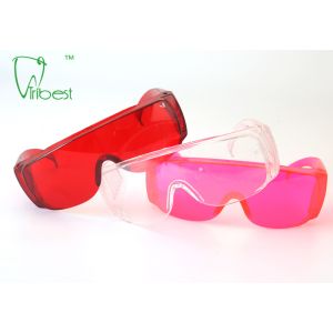Transparent Dental Protective Wear , PC Lens Anti Dust Safety Glasses