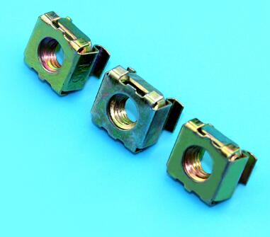 6h Tolerance Plate M6 Cage Nut Grade 4.8 With Screw / Washer ISO10664