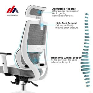 Listing Lightweight Taipan Office Chair High Back Aluminum Frame and Ergonomic