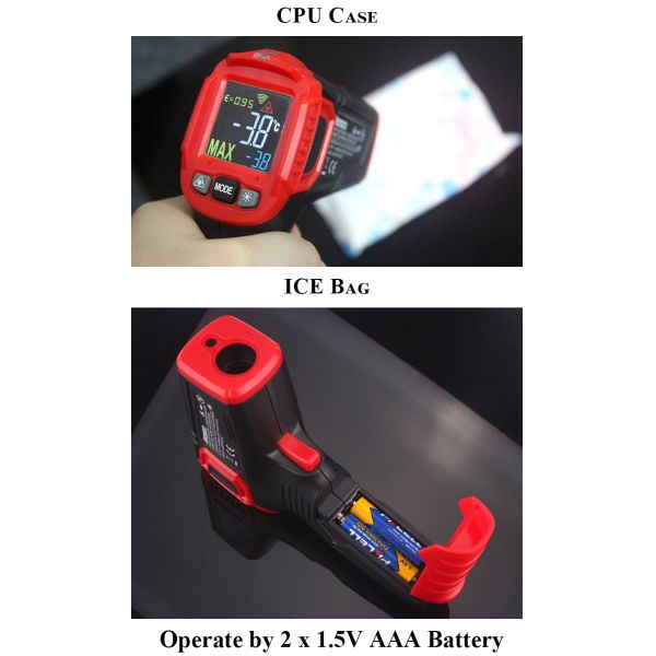145x92x45mm Infrared Thermometer Digital Temperature Gun