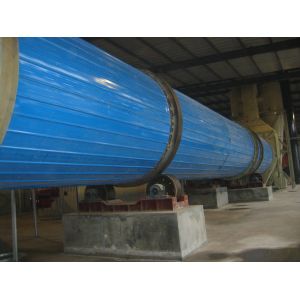 Mechanical Rotary Drum Dryer, Energy Saving For Dregs Materials