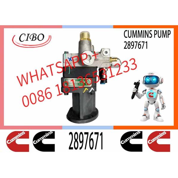 Hot Neutral Genuine Engine Part Qsk60 Fuel Pump Fuel Injector Pump 4307244 2897671