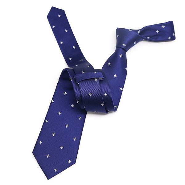 Woven Screen Printing Lightweight Silk Fabric Handmade 100% Silk Tie