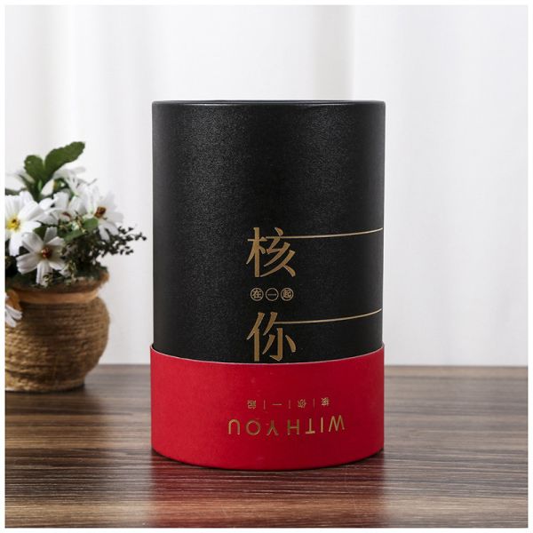 Food Grade Paperboard Tube Packaging Embossing Cardboard Lip Balm Tubes Bulk