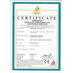 Jiangyin Dingbo Technology Co., Ltd Certifications