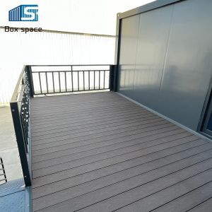 20ft X 20ft Two Storey Container Office With Roof Decking Home Office And