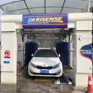 High Pressure Tunnel Car Wash System With Air Dryer Air Brushes 9600x3800x3400MM