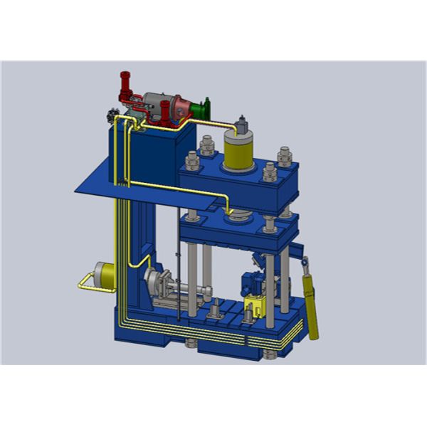 Cold Push Stainless Steel Bending Machine 630 - 12000KN Main Thrust Type