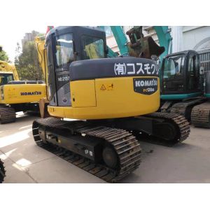 Small Turning Radius PC128US Used Komatsu Excavator