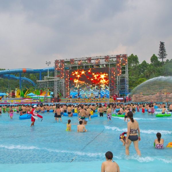 Buy Attractive Above Ground Artificial Wave Pool System With Blower at wholesale prices