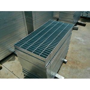 3mm Cross Bar Galvanized Steel Grating for Industrial Platform