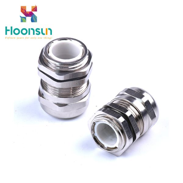 Buy Waterproof IP65 Brass Cable Gland For Electrical Junction Box ROHS / ISO Certification at wholesale prices