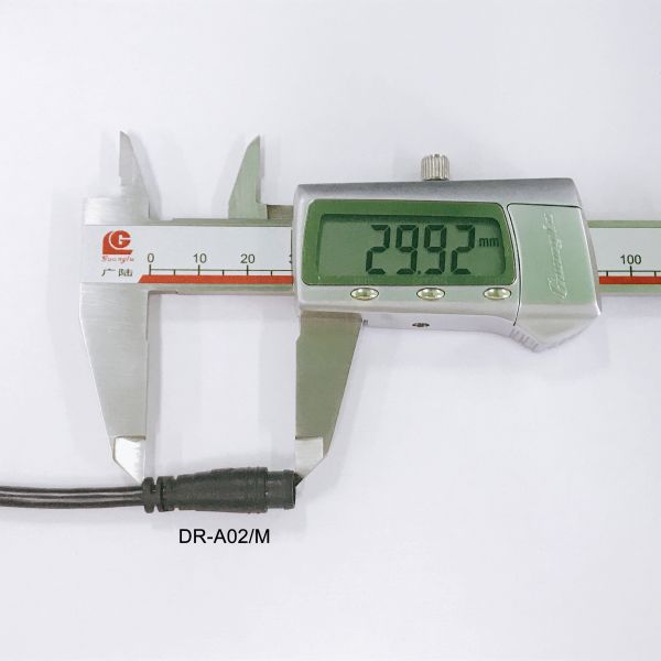 Black Waterproof Cable Wire Electric Bike Connectors Led For Ebike Accessories