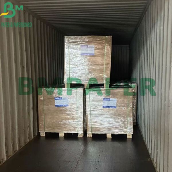 70gsm Unbleached Kraft Liner Board Topliner Sack Craft Base Paper For Wrapping