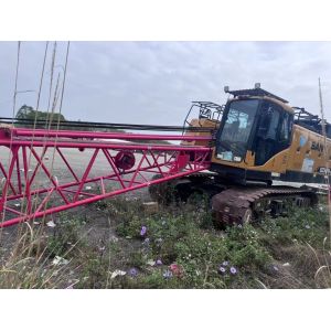 Mini Crawler Crane 60 Tons with 100t Rated Loading Capacity Yellow Color Send