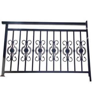 Hand Forged Wrought Iron Guardrail Customized Services Available