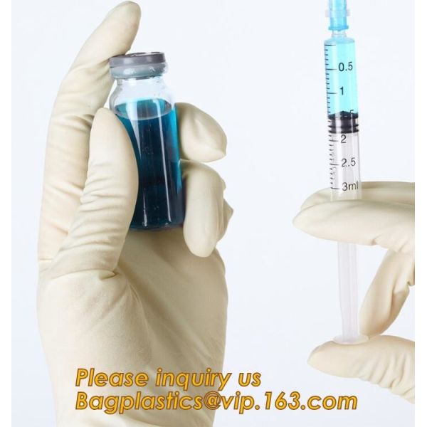 Natural Disposable Powdered Free Custom Medical Examination Latex Gloves,Powder