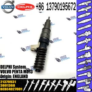 Diesel engine common rail fuel injector 21379931 VOE21379931 BEBE4D27001 for