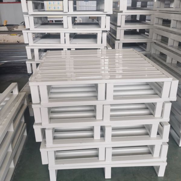 Customized Heavy Duty Steel Pallet With Four-Way Fork Rack Steel Pallets For