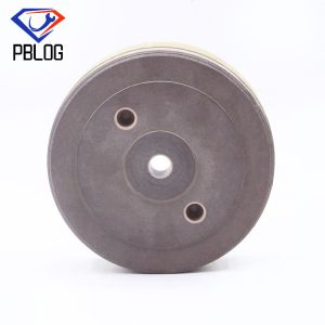 OBM 6 Inch Glass Polishing Wheel Polierscheibe Bowl Shaped Rubber
