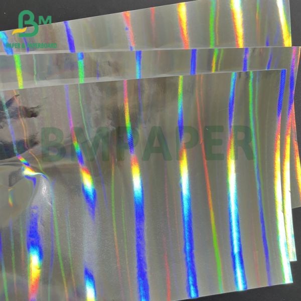 Virgin Pulp 70g Silver High Wet Strength Vacuum Metallized Paper