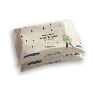 Coconut Water Extract Spunlace Fresh Scent Adult Wet Wipes