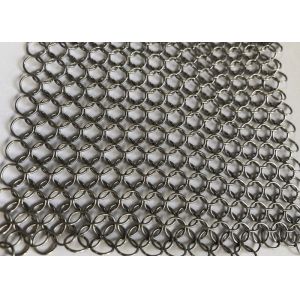 Welded Ring Protective 7mm Ss Wire Mesh