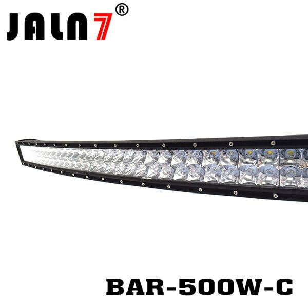 LED Light Bar JALN7 52Inch 500W Curved CREE Original Spot LED Driving Lamp Super Bright Off Road Lights LED Work Light