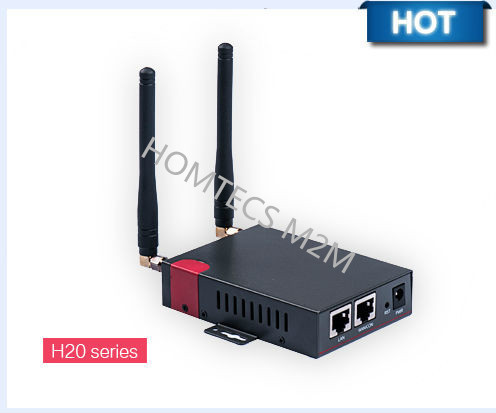 Buy H20series POE VPN WiFi LTE Router , Wireless M2M 4G GPS Router with Sim Slot at wholesale prices