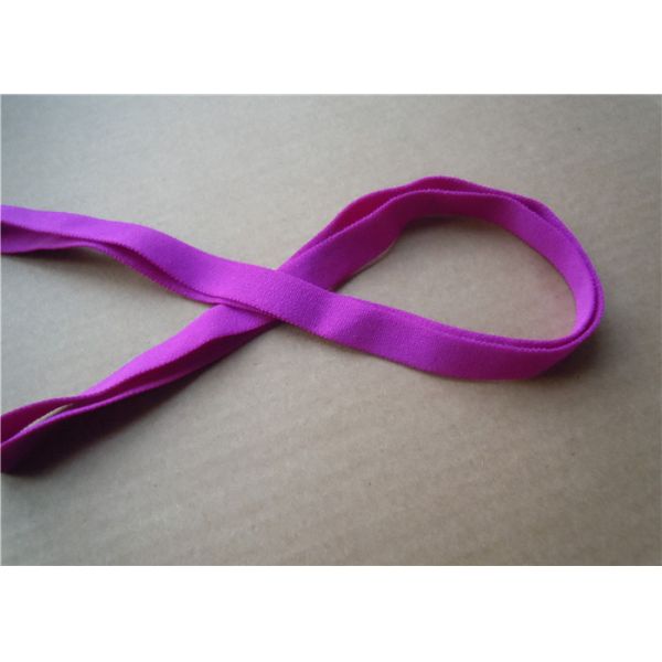 Buy Small Polyester Elastic Binding Tape / Knit Binding Tape Durable at wholesale prices