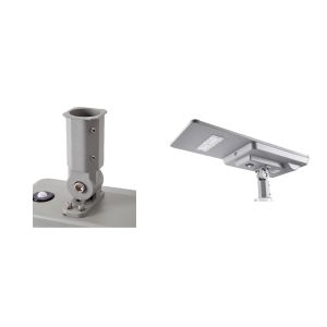 China High Lumen Aluminum Outdoor Lighting 80w Garden Integrated Solar Streetlight on sale