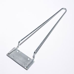 China Traffic Cone Holder for Truck, Flat Mounting Plate Roadblocks Hairpin Leg Storage Traffic Cone Organizer Bracket on sale