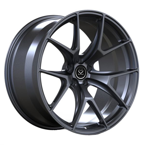 Buy 19inch 1 Piece Forged Wheels Discs For Audi S5 Monoblock Rotational Concave Rims at wholesale prices