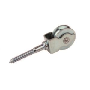 Steel Bolt Screw Diecast Wire Pulling Pulley 1/4''