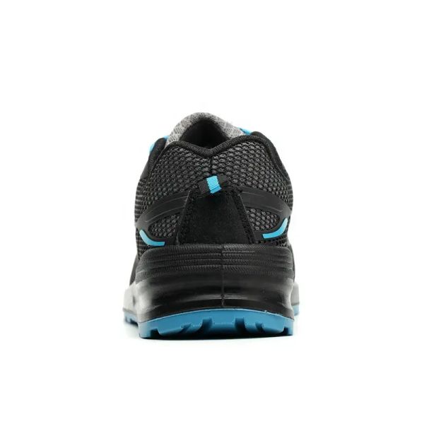 Industrial Comfortable Safety Shoes Breathable Lightweight Outdoor Shoes Black