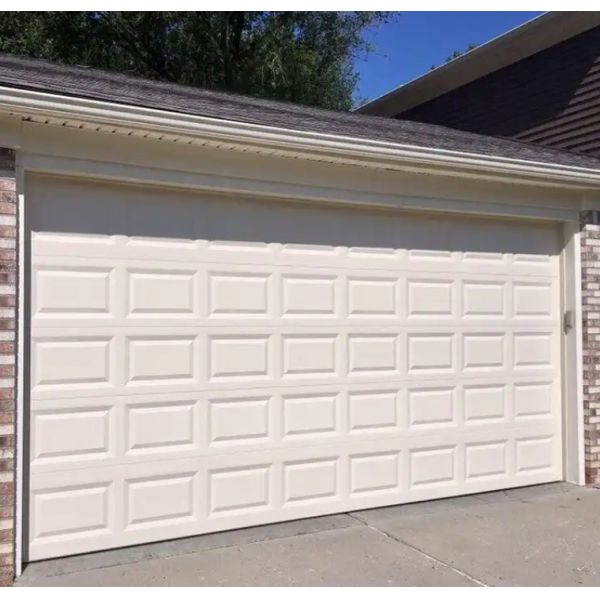 Insulated Sectional Doors with Flat or Contoured Panel Design and Powder Coated
