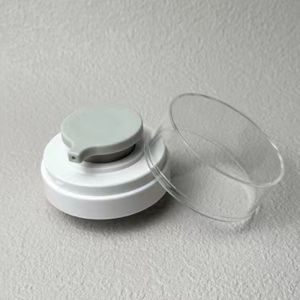 PP Material Cylindrical Airless Dispenser Bottle with 30g 50g 100g Secelcted