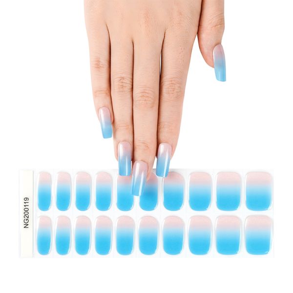 20g Semi Cured Gel Nail Wraps The Perfect Addition to Your French Style UV Gel Collection
