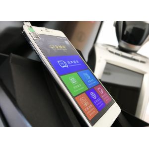 Offline Handheld Voice Translator Silver Grey Touch Screen With Electronic