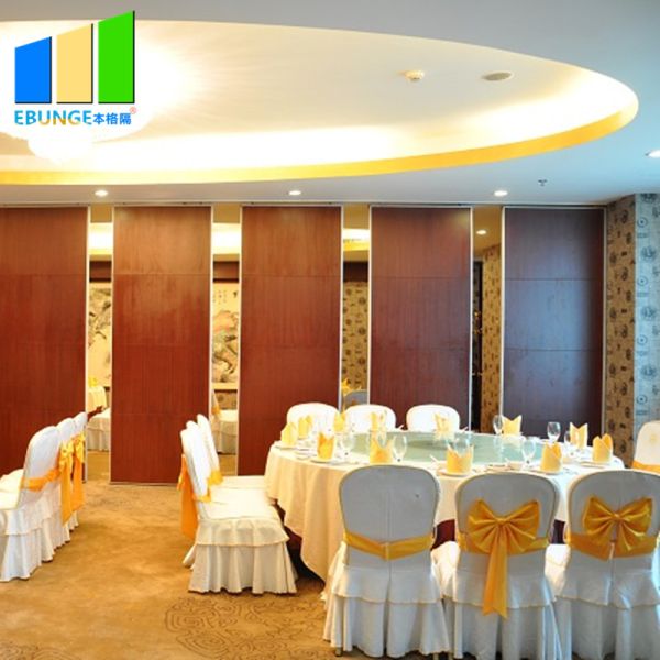 Buy Theater Folding Partition Walls Aluminum Track Wooden Gypsum Board Wall Partition at wholesale prices