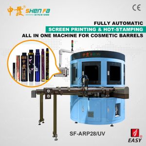Quality Pen Barrels E Cigarette Vape Auto Servo Screen Printing Machine For Metal And Plastic for sale
