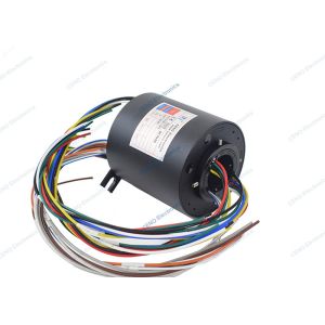 Through Hole Power Conductive Slip Rings Collector With Electrical Rotary Joint