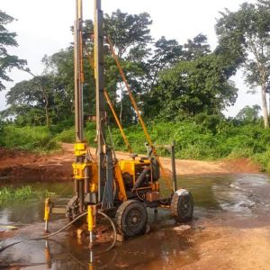 600m 219kw Trailer Mounted Water Well Drilling Rig