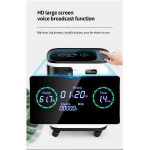 Accurate Lightweight Portable Oxygen Concentrator High Concentration 3L