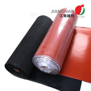 Thermal Insulation Application 3 Silicone Coated Fiberglass Fabric - 160g/m2