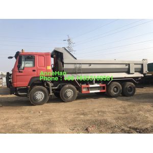 12 Wheels 25cbm 30cbm 8x4 Heavy Duty Dump Truck