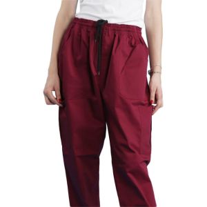 Men Women Restaurant Use Unisex Chef Pants Polyester / Cotton Material