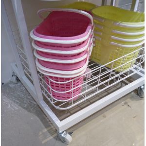 H1600mm Supermarket Promotional Merchandise Metal Display Rack